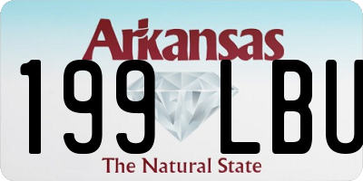 AR license plate 199LBU