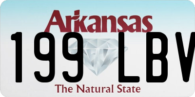 AR license plate 199LBV