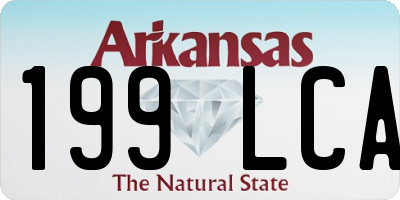 AR license plate 199LCA
