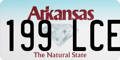 AR license plate 199LCE