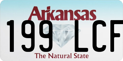 AR license plate 199LCF