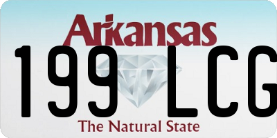 AR license plate 199LCG