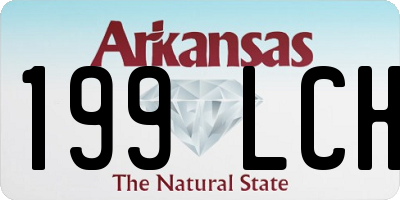 AR license plate 199LCH