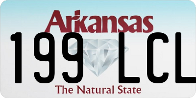 AR license plate 199LCL