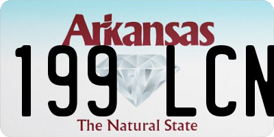 AR license plate 199LCN