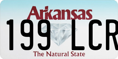 AR license plate 199LCR