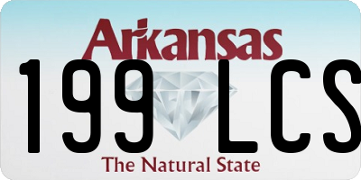AR license plate 199LCS