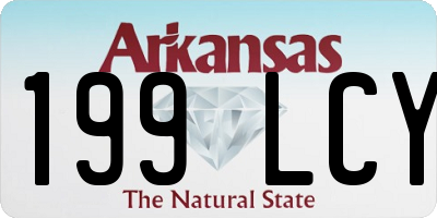 AR license plate 199LCY