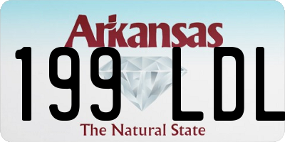 AR license plate 199LDL