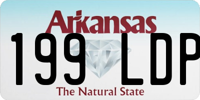 AR license plate 199LDP