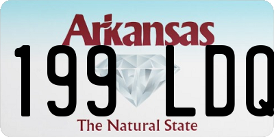 AR license plate 199LDQ