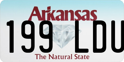 AR license plate 199LDU