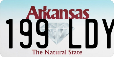 AR license plate 199LDY