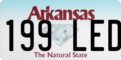 AR license plate 199LED