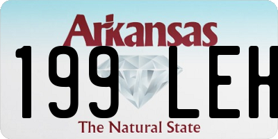 AR license plate 199LEH