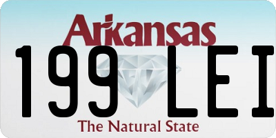 AR license plate 199LEI