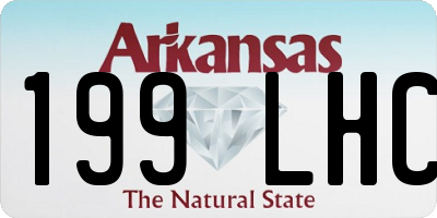 AR license plate 199LHC