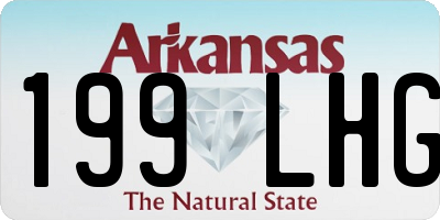 AR license plate 199LHG