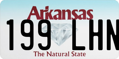 AR license plate 199LHN