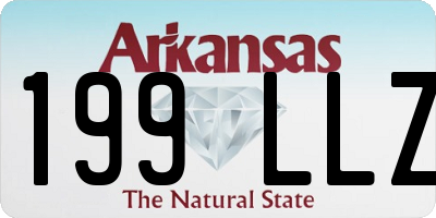 AR license plate 199LLZ