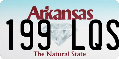 AR license plate 199LQS