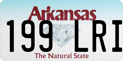 AR license plate 199LRI