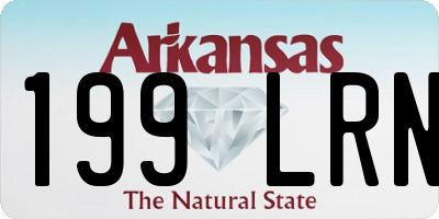 AR license plate 199LRN
