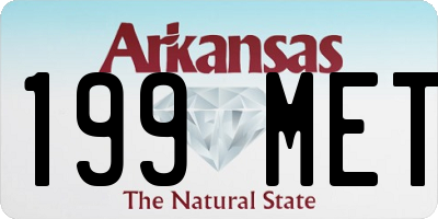 AR license plate 199MET