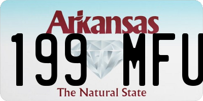 AR license plate 199MFU