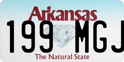 AR license plate 199MGJ