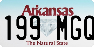 AR license plate 199MGQ