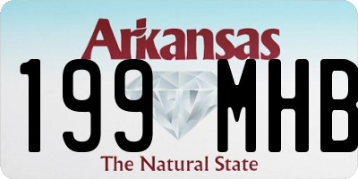 AR license plate 199MHB