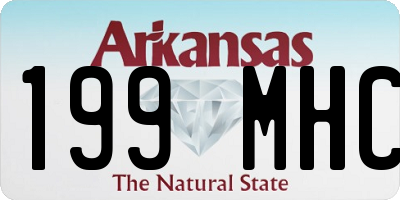 AR license plate 199MHC