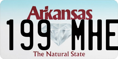 AR license plate 199MHE