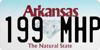 AR license plate 199MHP
