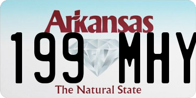 AR license plate 199MHY