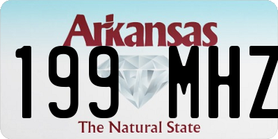 AR license plate 199MHZ