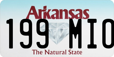 AR license plate 199MIO
