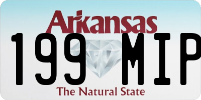 AR license plate 199MIP