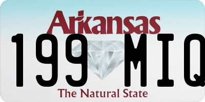 AR license plate 199MIQ