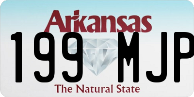 AR license plate 199MJP