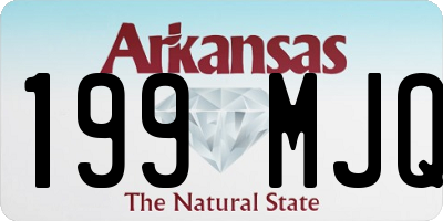 AR license plate 199MJQ