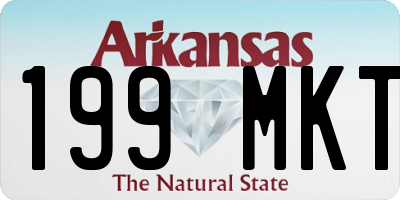 AR license plate 199MKT