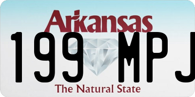 AR license plate 199MPJ