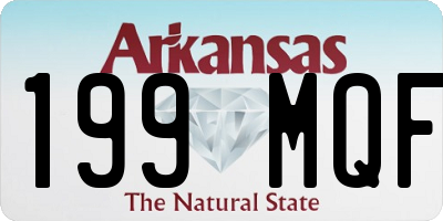 AR license plate 199MQF