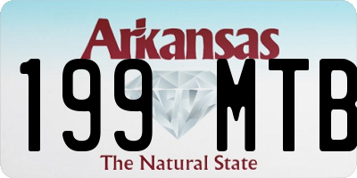 AR license plate 199MTB