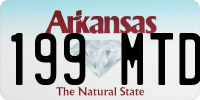 AR license plate 199MTD