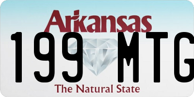 AR license plate 199MTG