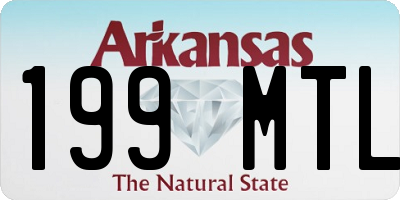AR license plate 199MTL