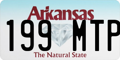 AR license plate 199MTP